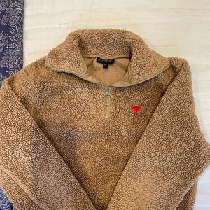 Top shop fluffy jacket